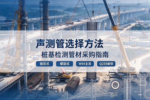 武昌声测管选型标准