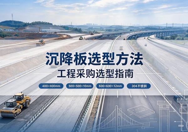 武昌沉降板选择方法